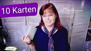 ⭐️ 10 Karten 5 Prägefolder  Grußkarten selber basteln DIY [upl. by Bruell]