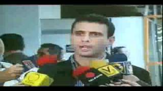 CAPRILES PRESO POR ORDEN DE CHAVEZ 4 MESES EN LA DISIP [upl. by Eynttirb]