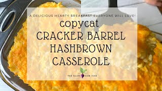 Cracker Barrel Hashbrown Casserole [upl. by Percy]