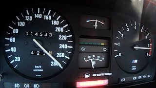 BMW 525i E28 Turbo Acceleration 0260 Top Speed Test  Sound  Drive [upl. by Habas]