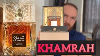 Lattafa KHAMRAH Review [upl. by Ecertal729]