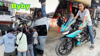 Mero dirt bike gadi ma halera kathmandu lanu parney bhayoā¹ļø¸ [upl. by Enelehcim433]