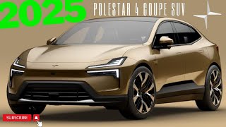 2025 Polestar 4 SUV Coupe Performance Pack in Gold [upl. by Guibert]