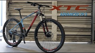 2018 GIANT XTC ADVANCED 29er 3 🚴 😀  Bicycle Warehouse [upl. by Soloman797]