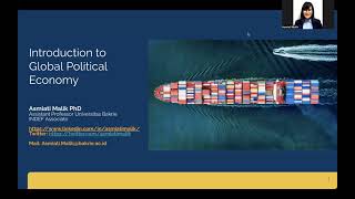 Global Political Economy Part 1 [upl. by Newkirk]