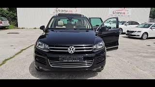 VW TOUAREG 30 TDI PANORAMA NAVI XENON 180 kW 2014 G [upl. by Hafital]