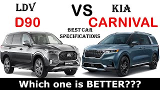 ALL NEW LDV D90 Vs ALL NEW Kia CARNIVAL  Which one is better [upl. by Shari503]