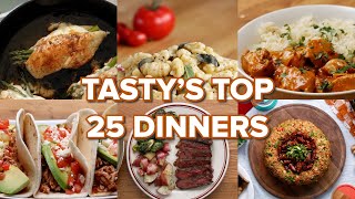 25 Amazing Dinners From Tasty [upl. by Ahsotal199]