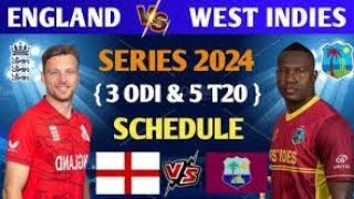 eng vs west indies 5 T20 2024 full highlights [upl. by Zandra997]