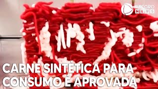 Carne sintética para consumo humano é aprovada [upl. by Nore543]