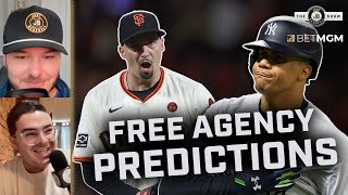 MLB Free Agent Predictions For The 202425 Offseason Soto Burnes Snell amp More [upl. by Marney]