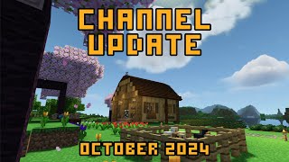 Channel Update  Cozy Farms Bigger Factories More Mods  Satisfactory amp Minecraft  October 2024 [upl. by Cassy]