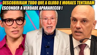 ALEXANDRE GARCIA REVELA DESCOBERTA BOMBASTICA  MORAES E A GLOBO SE DERAM MAL [upl. by Ellitnahc]