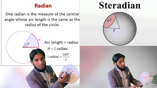 Supplementary Units Radian and Steradian Physics 11 Shorts L1ShortVideo [upl. by Annitsirhc]