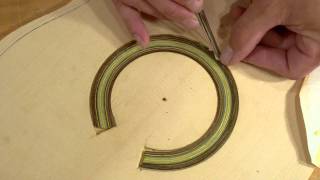 Rosette Design amp Construction Part 3 Inlaying the Rosette [upl. by Nicolau]