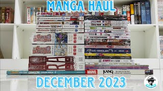 Manga Haul December 2023  Mega Manga [upl. by Miun396]