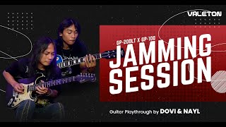 GP200LT X GP100 JAMMING SESSION GUITAR PLAYTHROUGH BY DOVI amp NAYL  JAMMING SESSION [upl. by Jolyn499]