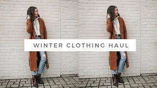 WINTER HAUL  TRY ON  2019 [upl. by Ecinnej379]