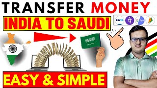 How To Transfer Money From India To Saudi Arabia  International Money Transfer [upl. by Brocklin]