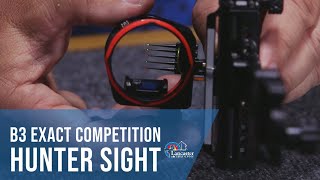 B3 Exact Competition Hunter Sight  LancasterArcherycom [upl. by Anaibib301]