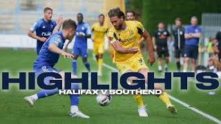 HIGHLIGHTS  FC Halifax Town 11 Southend [upl. by Yrroc808]