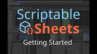 Scriptable Sheets Getting Started [upl. by Hills]