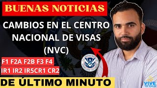 ULTIMAS NOTICIAS CAMBIOS EN EL CENTRO NACIONAL DE VISAS NVC PARA F1 F2A F2B F3F F4 IR1  ATENCIÓN [upl. by Freyah743]