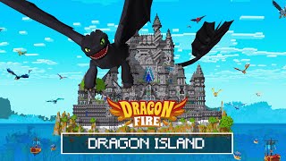 Starting our own DRAGON ISLAND in Minecraft 1 [upl. by Jevon]