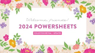 2024 PowerSheets Collection Reveal LIVE  Replay [upl. by Hoopen199]