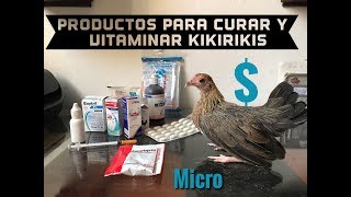 Productos Para Vitaminar Y Curar Kikirikis [upl. by Iahs153]