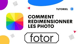 Comment redimensionner les photo dans fotor [upl. by Desiree]