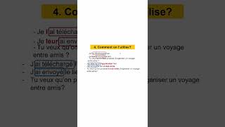 Cours 4 de français  comment utiliser les pronoms personnels COD et COI french langue francais [upl. by Rekyr]