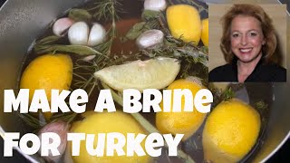 Make a Brine for Turkey  Best Brine for a Perfect Roast Turkey Every Time [upl. by Rolyak534]