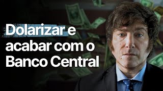 O PLANO POLÊMICO DE MILEI DOLARIZAR a ARGENTINA e ACABAR com o BANCO CENTRAL [upl. by Bellina541]