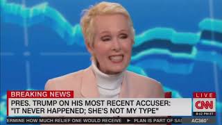 E Jean Carroll  Anderson Cooper [upl. by Ayikin220]