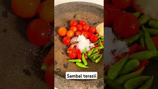 Sambal terasi gowang food masak cooking recipe viralvideo masakanrumahan shorts shortvideo [upl. by Esej]