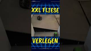 XXL Fliese Solo verlegen [upl. by Ayotahc]