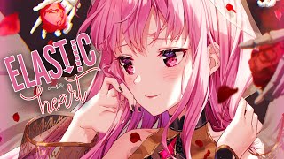 ♪ Nightcore  Elastic Heart → Sia Lyrics [upl. by Chick]