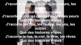 YOUSSOUPHA feat CORNEILLE  Histoire Vraie avec paroles [upl. by Sommer570]