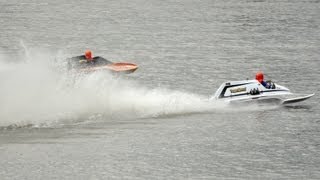 Vintage Race Boats Crank it Up in HD [upl. by Sela]