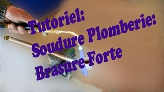 Apprendre la plomberie  1 Souder cuivre et laiton [upl. by Nyliram596]