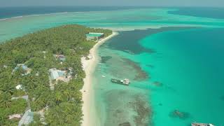 Aerial Trip to Alif Dhaal Atoll of Maldives [upl. by Audwen398]