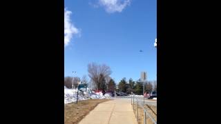 UH1 Huey Helicopter fly by Awesome sound [upl. by Ydneh]