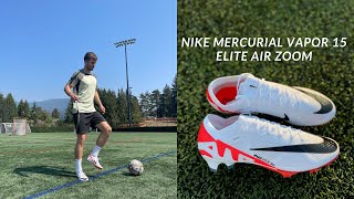 Nike Mercurial Vapor 15 Air Zoom Elite TestUnboxing [upl. by Eldora]