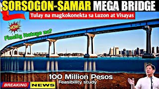 WOW Paparating na SorsogonSamar Mega Bridge Project update [upl. by Yak]