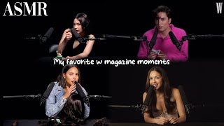 My favorite celebrity ASMR moments w magazine edition part 2 [upl. by Damour]