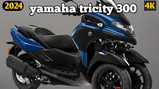 Yamaha Tricity 300 The Perfect ThreeWheeled Scooter for City Riding and Beyond [upl. by Enyawud]