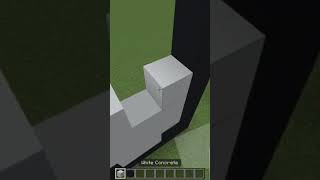 Minecraft Skull Tutorial minecraft minecraftshorts youtubeshorts [upl. by Airekal]