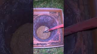 Jetting a sewage blockage sewage drainage draincleaning drain n [upl. by Einaeg]