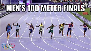 Mens 100 Meter Finals Were HISTORIC  Noah Lyles VS Kishane Thompson  Paris Olympics 2024 [upl. by Irami]